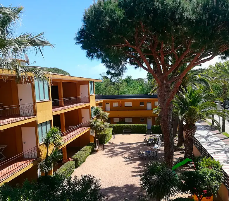 Apartaments Les Palmeres Platja d'Aro Zona verde